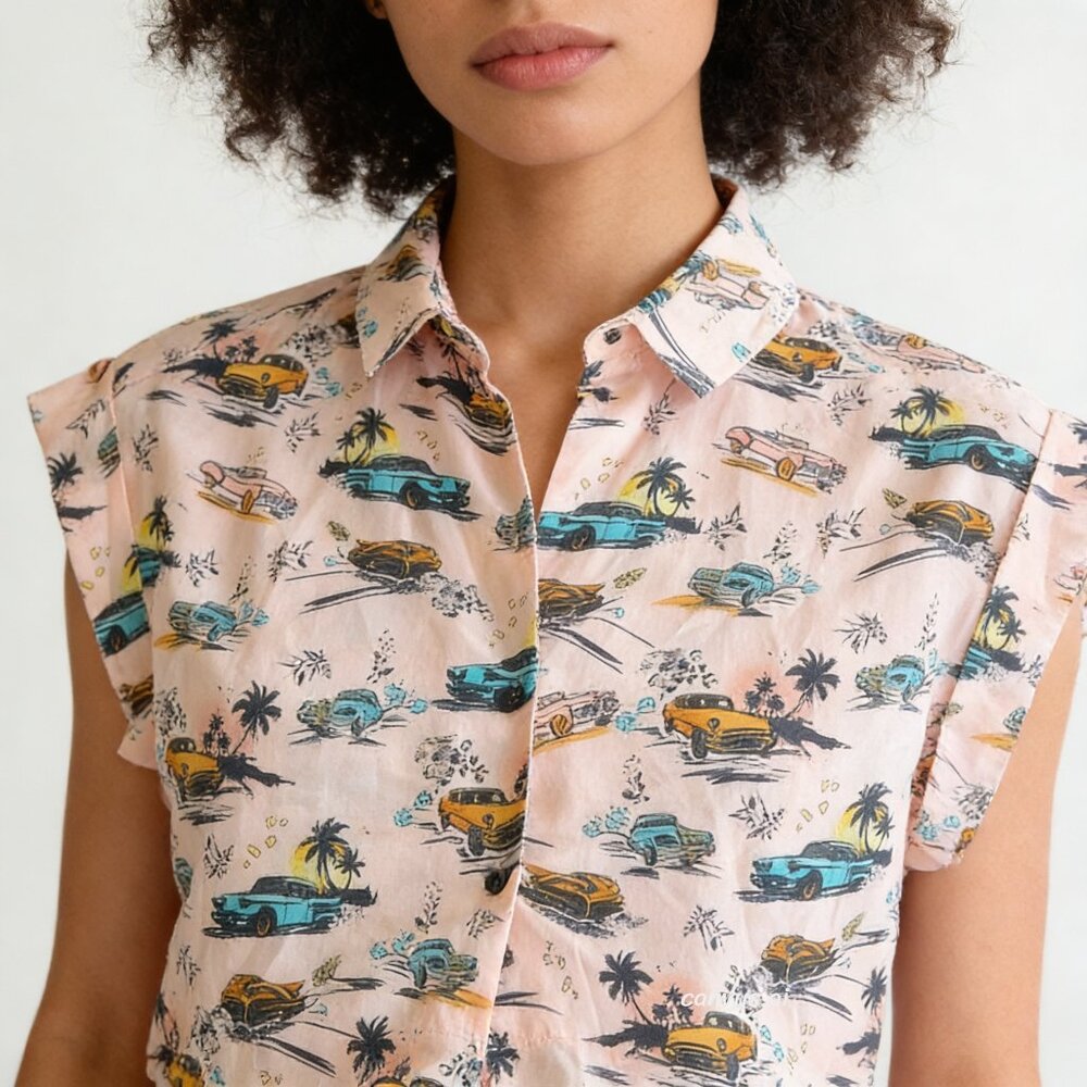 River Island Multicolor Graphic Shirt